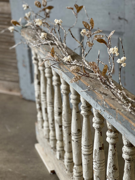 Icy Birch Berry & Leaves Garland | 5' | SOLD OUT