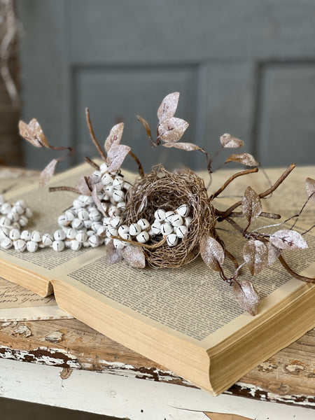 Icy Barren Nest & Leaves | 14" | SOLD OUT