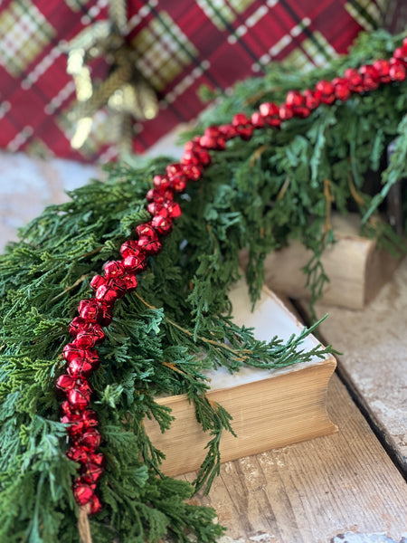 Jingle All The Way Garland | 4' | Red