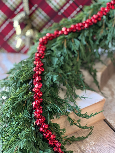 Jingle All The Way Garland | 4' | Red