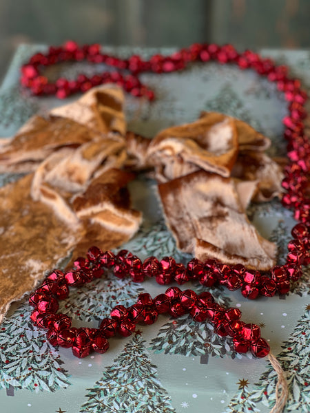 Jingle All The Way Garland | 4' | Red