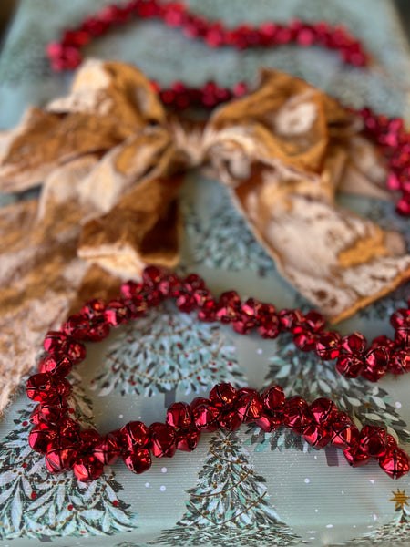 Jingle All The Way Garland | 4' | Red