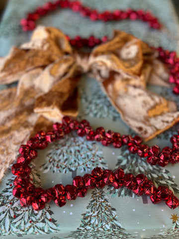 Jingle All The Way Garland | 4' | Red