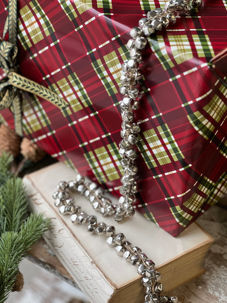 Jingle All The Way Garland | 4' | Platinum