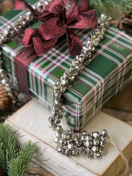 Jingle All The Way Garland | 4' | Platinum