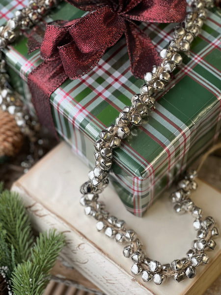 Jingle All The Way Garland | 4' | Platinum