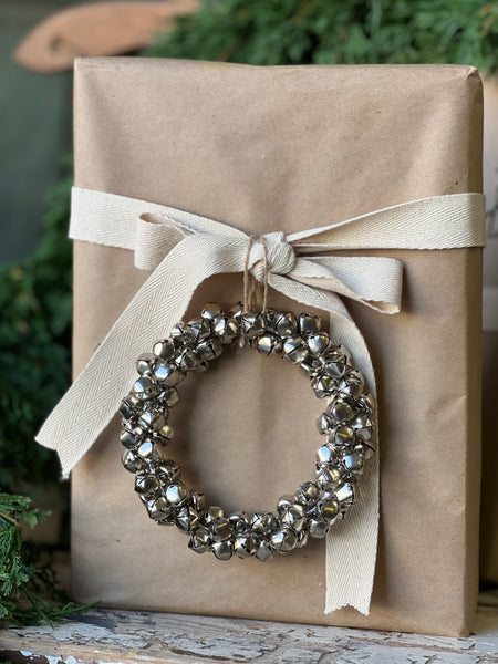 Jingle All the Way Candle Ring | 5" | Platinum