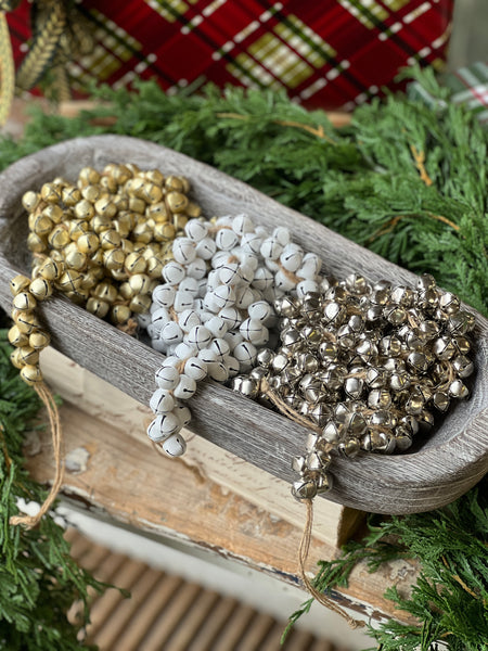 Jingle All The Way Garland | 4' | Platinum