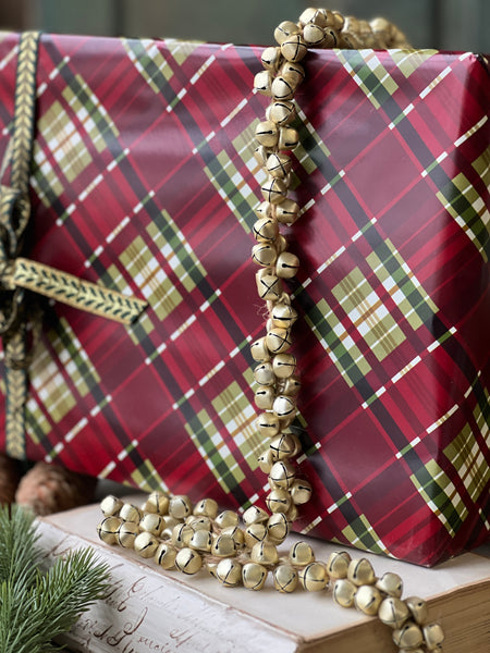 Jingle All The Way Garland | 4' | Gold | SOLD OUT