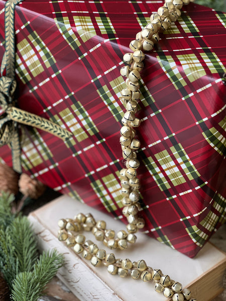 Jingle All The Way Garland | 4' | Gold | SOLD OUT