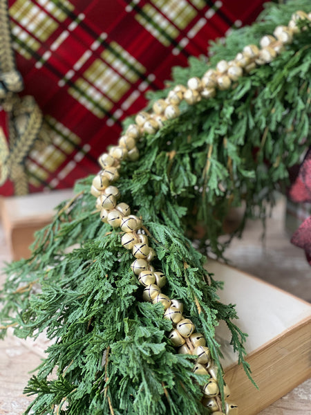 Jingle All The Way Garland | 4' | Gold | SOLD OUT