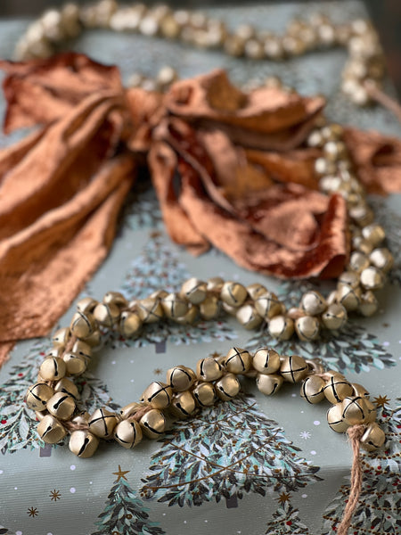 Jingle All The Way Garland | 4' | Gold | SOLD OUT