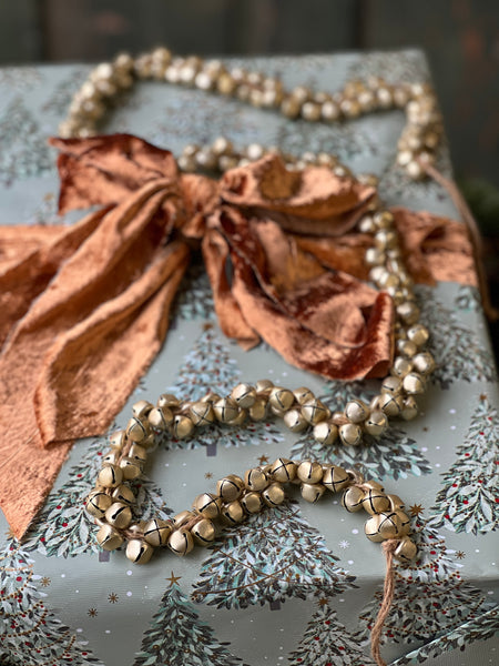 Jingle All The Way Garland | 4' | Gold | SOLD OUT