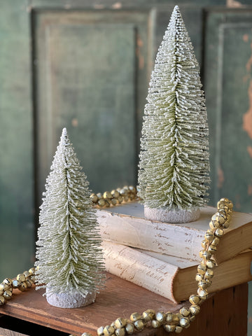 Glittering Snowbrush Tree | 9.5" | SOLD OUT