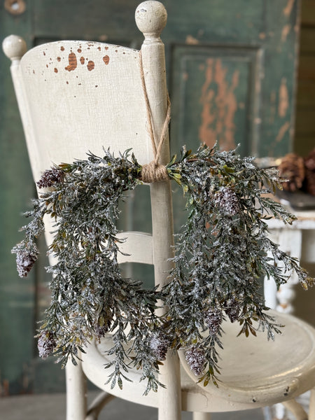 Pinecone Hollow Hanging Wreath | 12" | NOT CURRENTLY IN STOCK-New For Holiday 2026!