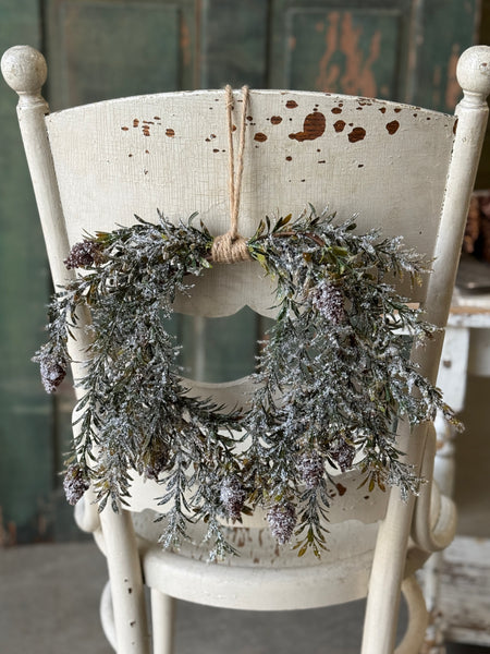 Pinecone Hollow Hanging Wreath | 12" | NOT CURRENTLY IN STOCK-New For Holiday 2026!