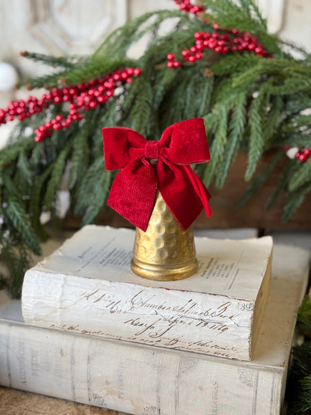 Bow Tied Alto Bell | 6" | NOT CURRENTLY IN STOCK-New For Holiday 2026!