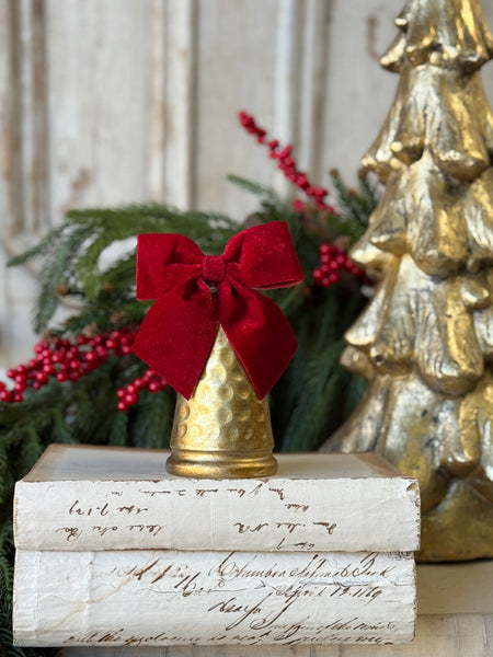 Bow Tied Alto Bell | 6" | NOT CURRENTLY IN STOCK-New For Holiday 2026!