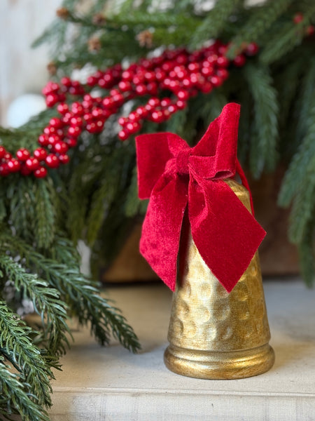 Bow Tied Alto Bell | 6" | NOT CURRENTLY IN STOCK-New For Holiday 2026!