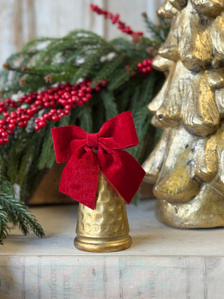 Bow Tied Alto Bell | 6" | NOT CURRENTLY IN STOCK-New For Holiday 2026!