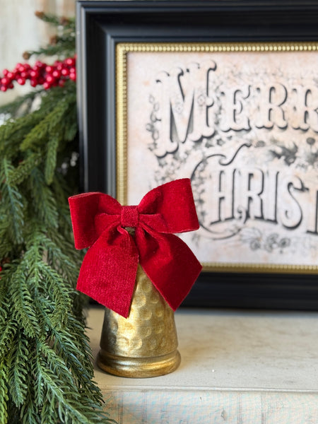 Bow Tied Alto Bell | 6" | NOT CURRENTLY IN STOCK-New For Holiday 2026!