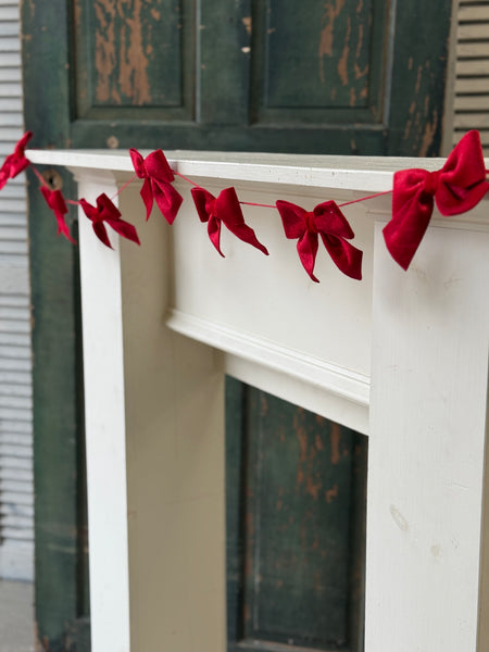 Bow Tied Boughs Garland | 4' | NOT CURRENTLY IN STOCK-New For Holiday 2026!