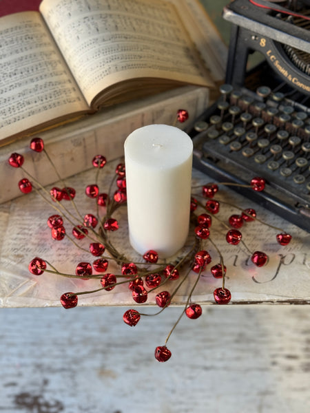 Jingle Bell Lane Candle Ring | 12" | NOT CURRENTLY IN STOCK-New For Holiday 2026!