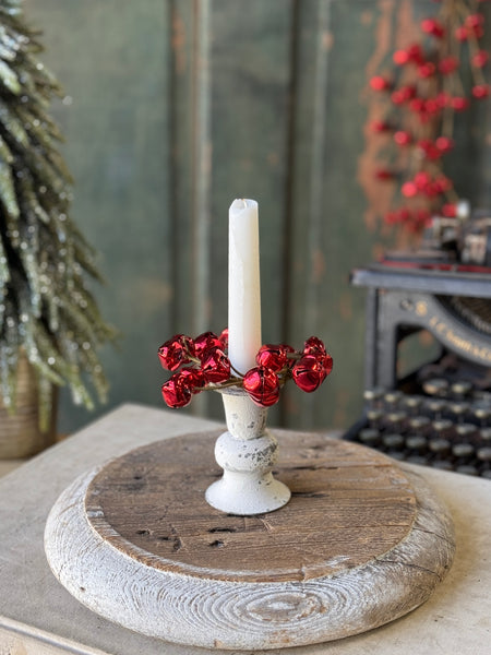 Jingle Bell Lane Candle Ring | 1.5" | NOT CURRENTLY IN STOCK-New For Holiday 2026!