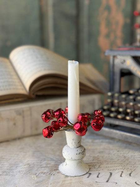 Jingle Bell Lane Candle Ring | 1.5" | NOT CURRENTLY IN STOCK-New For Holiday 2026!