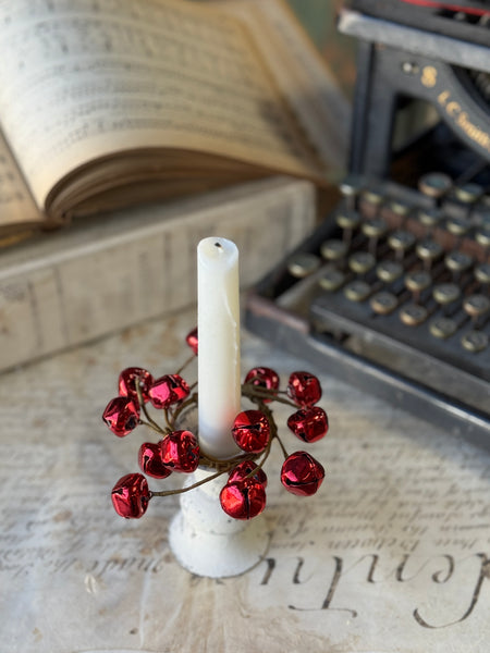 Jingle Bell Lane Candle Ring | 1.5" | NOT CURRENTLY IN STOCK-New For Holiday 2026!