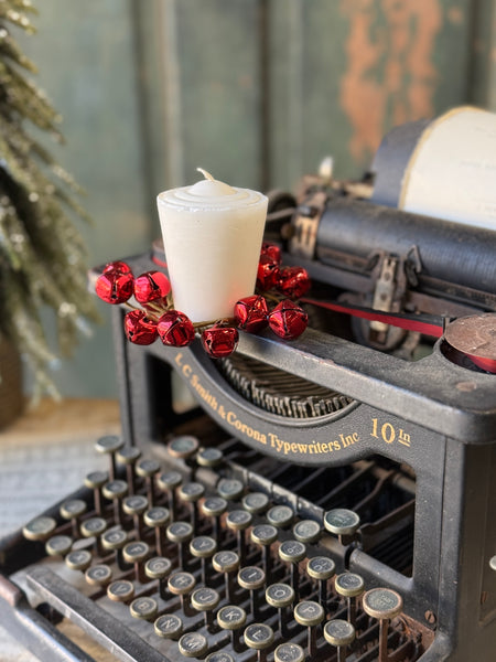 Jingle Bell Lane Candle Ring | 1.5" | NOT CURRENTLY IN STOCK-New For Holiday 2026!