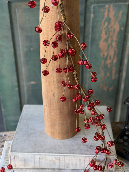 Jingle Bell Lane Garland | 5' | NOT CURRENTLY IN STOCK-New For Holiday 2026!