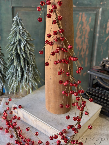 Jingle Bell Lane Garland | 5' | NOT CURRENTLY IN STOCK-New For Holiday 2026!