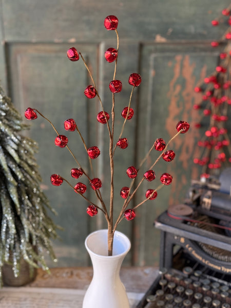 Jingle Bell Lane Spray | 25" | NOT CURRENTLY IN STOCK-New For Holiday 2026!