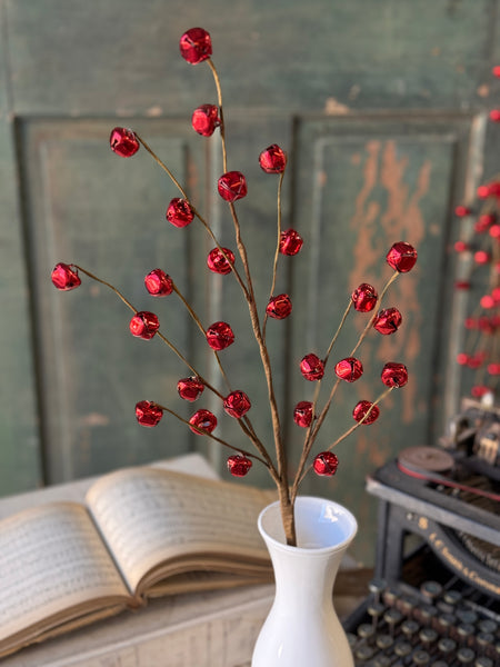 Jingle Bell Lane Spray | 25" | NOT CURRENTLY IN STOCK-New For Holiday 2026!