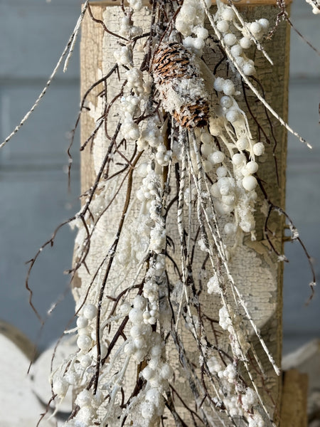 Whitewood Boughs Garland | 5' | NOT CURRENTLY IN STOCK-New For Holiday 2026!