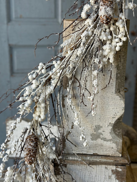 Whitewood Boughs Garland | 5' | NOT CURRENTLY IN STOCK-New For Holiday 2026!