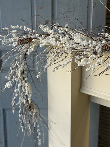 Whitewood Boughs Garland | 5' | NOT CURRENTLY IN STOCK-New For Holiday 2026!