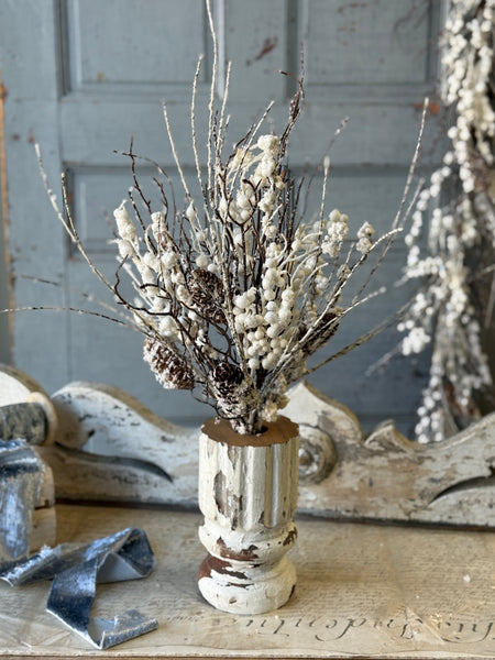 Whitewood Boughs Bush | 25" | NOT CURRENTLY IN STOCK-New For Holiday 2026!