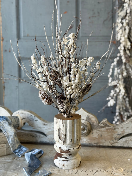 Whitewood Boughs Bush | 25" | NOT CURRENTLY IN STOCK-New For Holiday 2026!