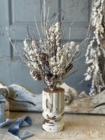 Whitewood Boughs Bush | 25" | NOT CURRENTLY IN STOCK-New For Holiday 2026!