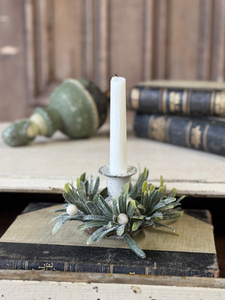 Mistletoe Tidings Candle Ring | 1.5" (inner) | NOT CURRENTLY IN STOCK-New For Holiday 2026!