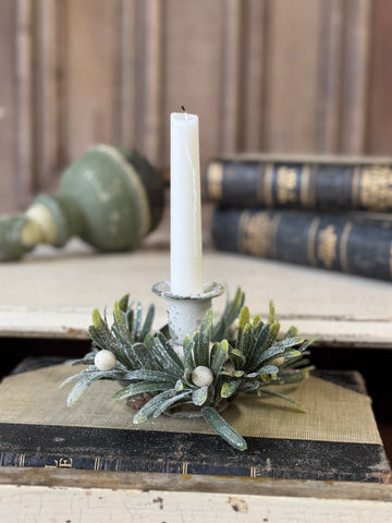 Mistletoe Tidings Candle Ring | 1.5" (inner) | NOT CURRENTLY IN STOCK-New For Holiday 2026!