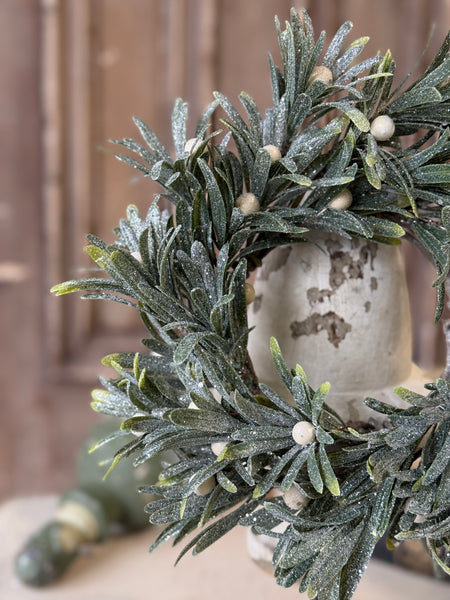 Mistletoe Tidings Candle Ring | 4.5" (inner) | NOT CURRENTLY IN STOCK-New For Holiday 2026!