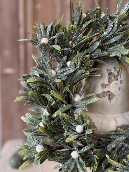 Mistletoe Tidings Candle Ring | 6.5" (inner) | NOT CURRENTLY IN STOCK-New For Holiday 2026!