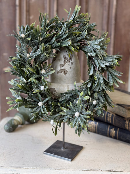 Mistletoe Tidings Candle Ring | 6.5" (inner) | NOT CURRENTLY IN STOCK-New For Holiday 2026!