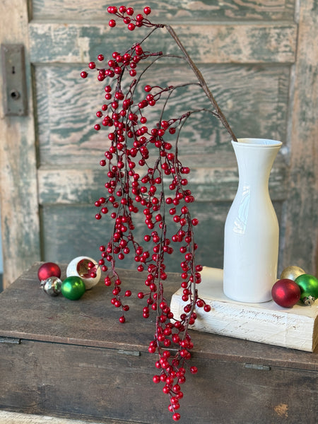 Merry Berry Hanging | 36" | NOT CURRENTLY IN STOCK-New For Holiday 2026!