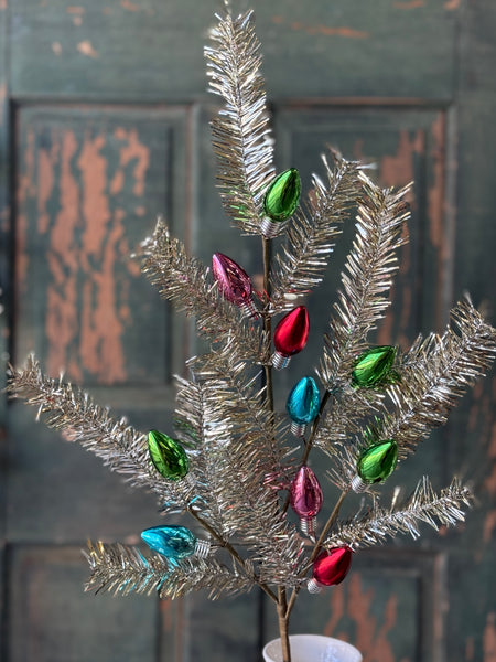 Tinsel Town Spray | 32" | NOT CURRENTLY IN STOCK-New For Holiday 2026!