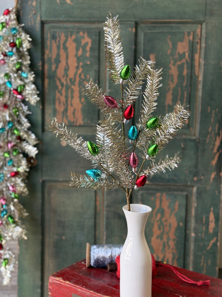 Tinsel Town Spray | 32" | NOT CURRENTLY IN STOCK-New For Holiday 2026!