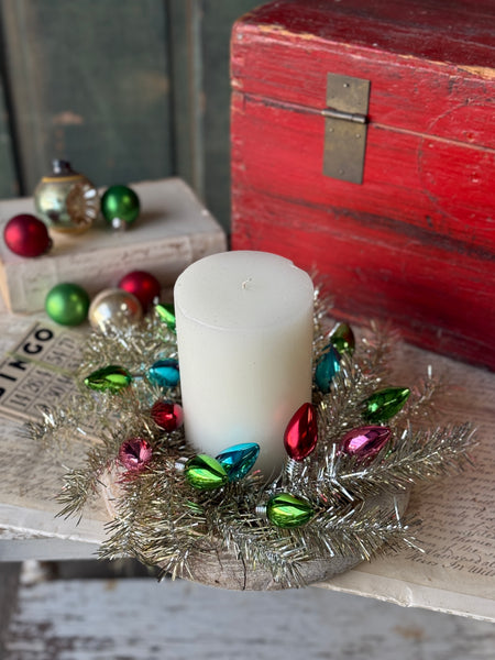Tinsel Town Candle Ring | 6.5" | NOT CURRENTLY IN STOCK-New For Holiday 2026!